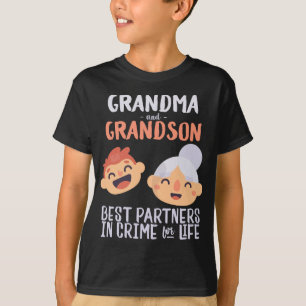 T-shirt Le petit-fils de grand-maman partners - dedans -