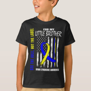 T-shirt Le Petit Frère Syndrome de Down Able Not Label Nou