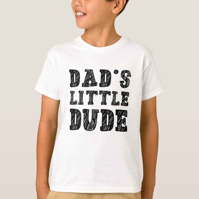 T-shirt Le petit mec de papa (Devant)