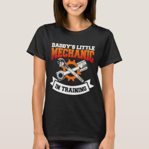 T-shirt Le petit mécanicien de papa dans la formation Tec 