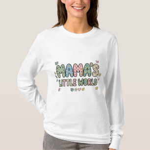 T-shirt Le petit monde de maman chérie - Terre Rétro Paste