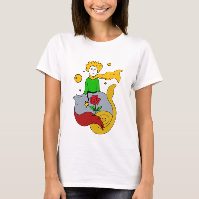 T-shirt Le petit prince (Devant)