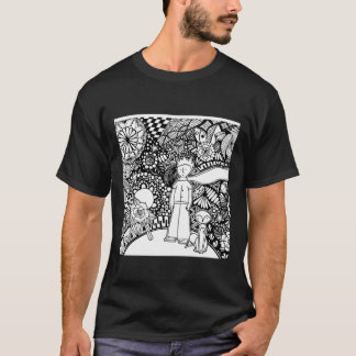 T-shirt Le Petit Prince ByN inspiré