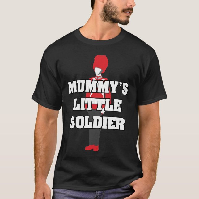 T-shirt Le petit soldat de la maman (Devant)