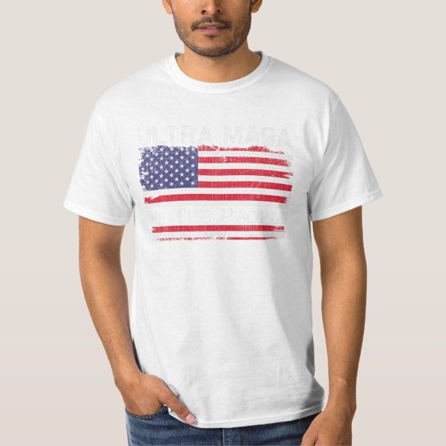 T-shirt Le Peuple Hommes Et Femmes (Devant)