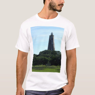 T-shirt Le phare d'île de tête chauve
