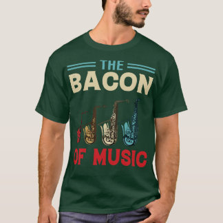 T-shirt Le phare du design musical Saxophone 3