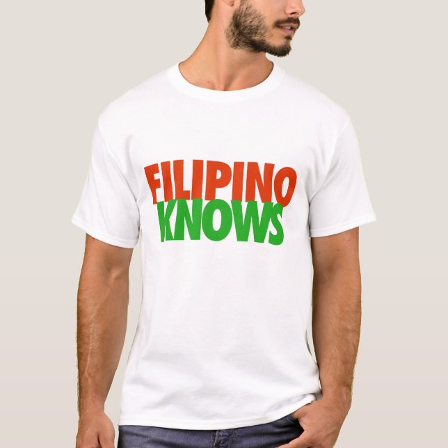 T-shirt Le Philippin sait ! (Devant)