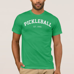 T-shirt Le PICKLEBALL Jersey sportif (vert) des hommes