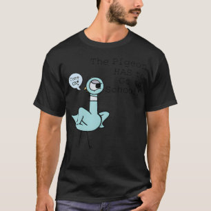 T-shirt Le Pigeon Doit Aller À L'École Tee - shirts Enfant