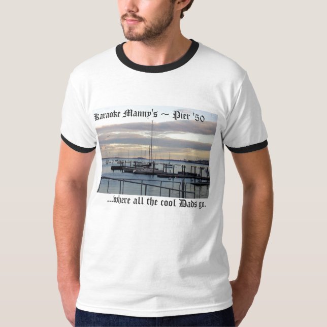 T-shirt Le pilier de Manny de karaoke de 'la chemise 50 (Devant)