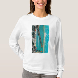 T-shirt Le pilier et la plage et Long Beach