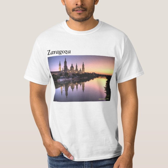 T-shirt Le Pilier, Saragosse (Devant)