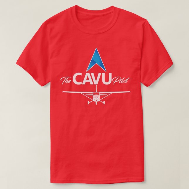 T-shirt Le pilote CAVU (Design devant)