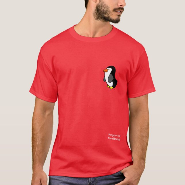T-shirt Le pingouin solitaire (Devant)