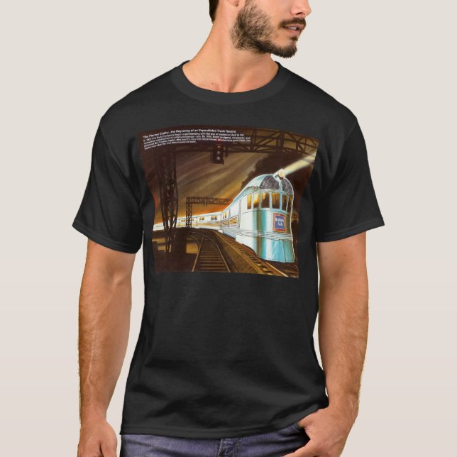 T-shirt Le Pioneer Zephyr 1934  (Devant)