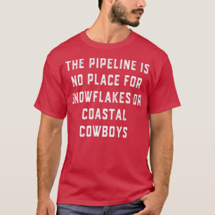 T-shirt Le pipeline de Snowflakes Welder Welding Pipeline