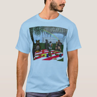 T-shirt Le pique-nique d'ours de nounours