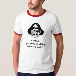T-shirt Le pirate prennent la ligne