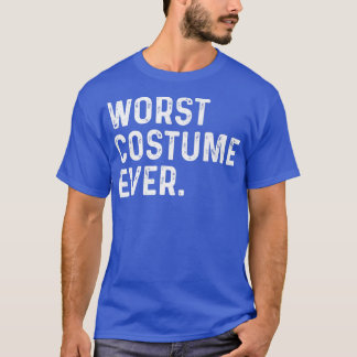 T-shirt Le Pire Costume Jamais Drôle Halloween Vintage Pou