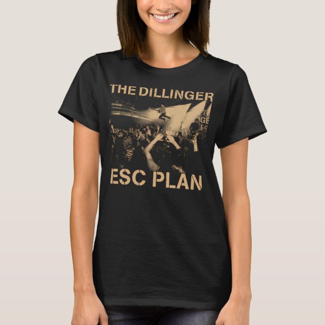 T-shirt Le plan d'évasion de Dillinger  (Devant)