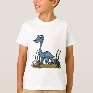T-shirt Le Plesiosaurus badine la chemise