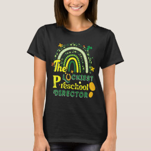 T-shirt Le plus chanceux directeur de la St. Patrick's Day