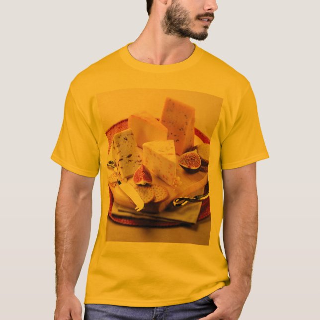 T-shirt le plus de fromage (Devant)