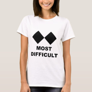 T-shirt Le plus difficile