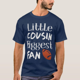 T-shirt Le plus grand fan de football de petite cousine 