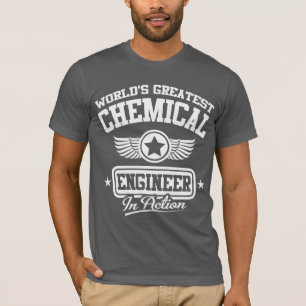 T-shirt Le plus grand ingénieur chimiste du monde dans