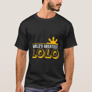 T-shirt Le Plus Grand Lolo Filipino Du Monde