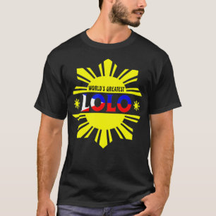 T-shirt Le plus grand Lolo Filipino Grandpa du monde Phili