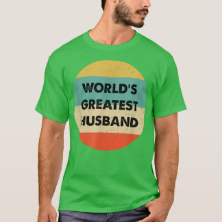 T-shirt Le plus grand mari du monde