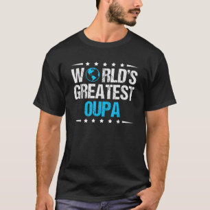 T-shirt Le plus grand Oupa T Shirt au monde masculin