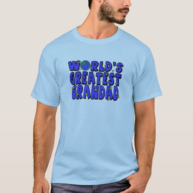 T-shirt Le plus grand papy    du monde (Devant)
