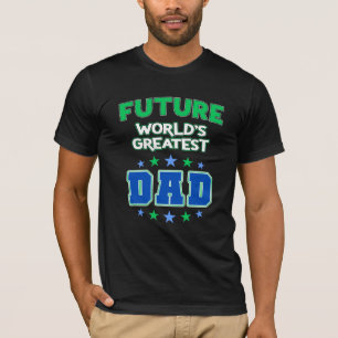 T-shirt Le plus grand père du monde de l'avenir - Nouveau 