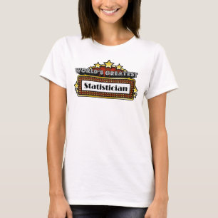 T-shirt Le plus grand statisticien du monde