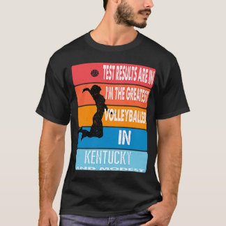 T-shirt Le Plus Grand Volleballer Du Kentucky Volleyball P