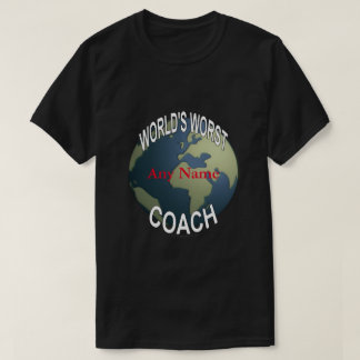 T-shirt Le plus mauvais entraîneur du monde