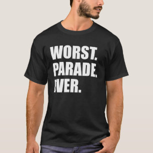 T-shirt Le plus mauvais spectateur toujours courant de