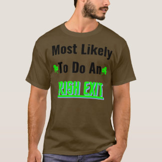T-shirt le plus susceptible de faire une sortie irlandaise