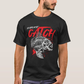 T-shirt Le plus triste cadeau pêcheur pêcheur pêcheur pêch