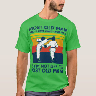 T-shirt Le plus vieux homme drôle Jiu Jitsu Lover
