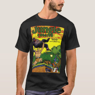 T-shirt Le pochoir Vintage de Jungle Gorilla Comics T-Shir