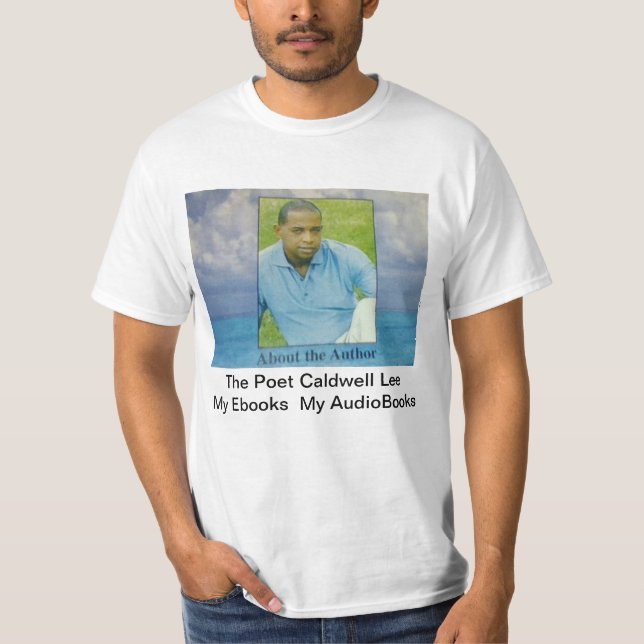 T-shirt Le poète Caldwell Lee :  Livres-livres-livres-livr (Devant)