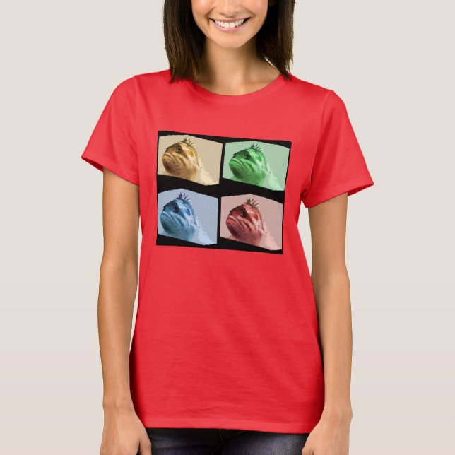 T-shirt Le poisson douteux est douteux (Devant)