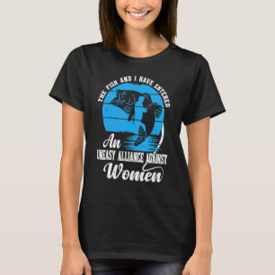 T-shirt Le Poisson Et Moi Avons Conclu Une Alliance Malais