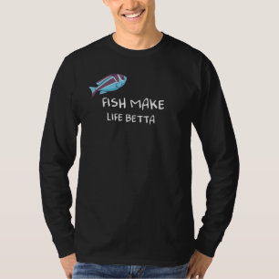 T-shirt Le poisson fait la vie Betta