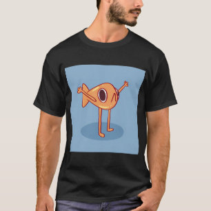 T-shirt Le Poisson Steve Dessin Chanson TikTok